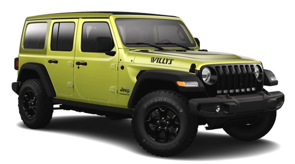 Jeep Wrangler Willys Premium Sky Top 2