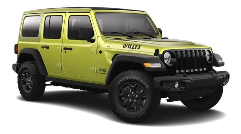 Jeep Wrangler Willys Premium Sky Top